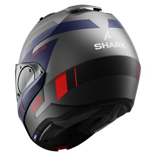 Shark Evo ES Kryd mat ABR helmet in black / blue / redAlternative Image5