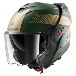 Shark OXO Sikter helmet GUQ matt green / goldAlternative Image3
