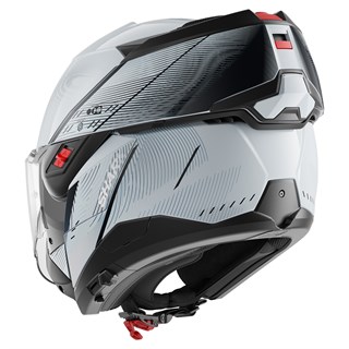 Shark OXO Speed-Tech SWK helmet in silver / whiteAlternative Image5