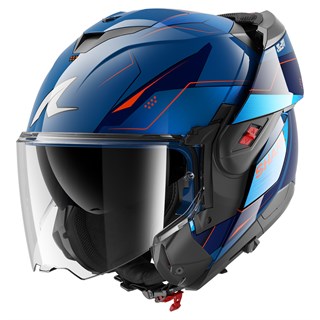 Shark OXO Mekarium BUO helmet in blue / orangeAlternative Image3