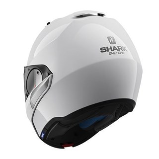 Shark Evo-One Blank helmet in whiteAlternative Image1