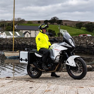 Scott Ergo Pro DP waterproof jacket in hi-visAlternative Image7