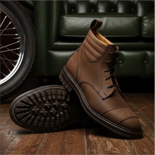 Tricker's Legend boot in coffee regattaAlternative Image5
