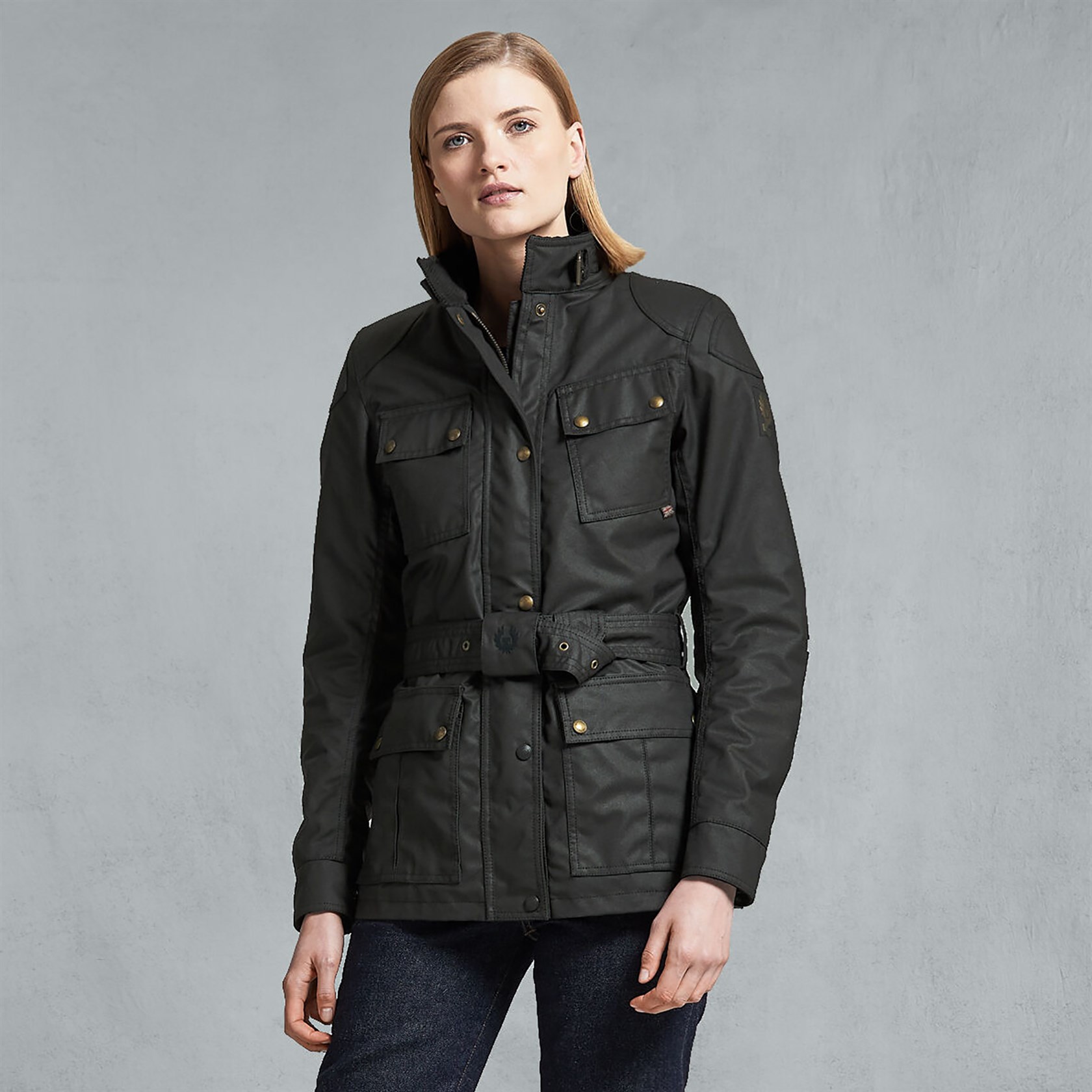 belstaff wax jacket womens