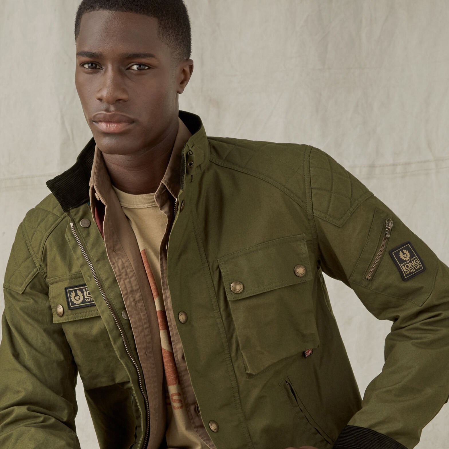Belstaff online field jacket