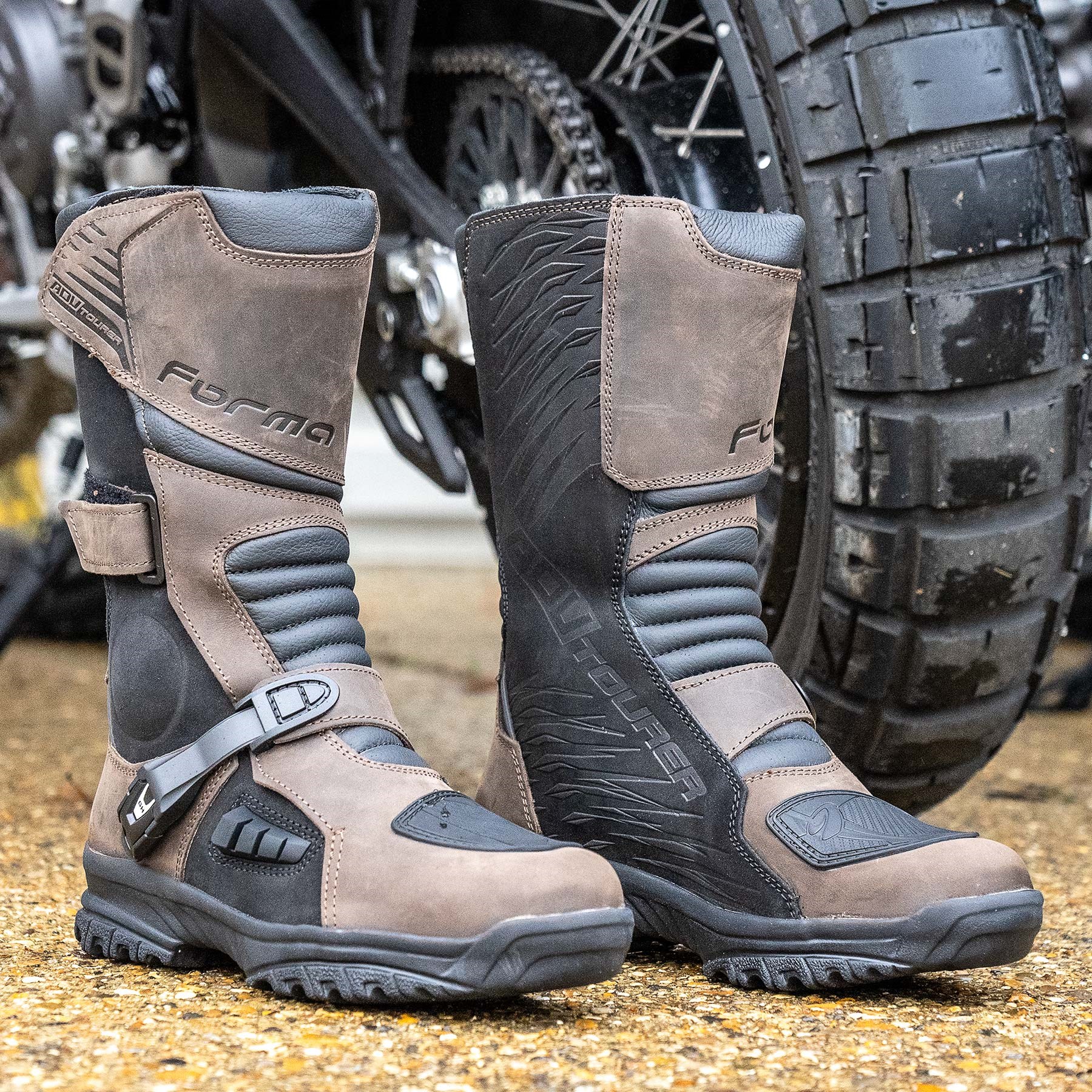 Forma ADV Tourer Dry boots in brown
