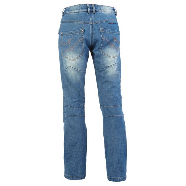 Halvarssons Wrap ladies jeans in blue light wash