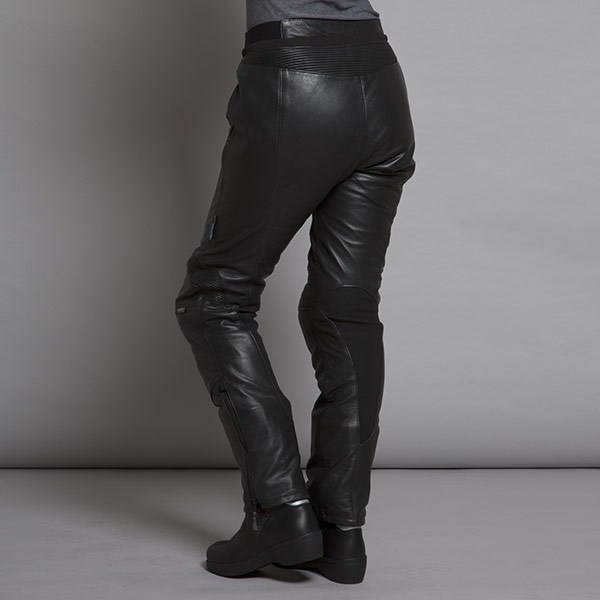Halvarssons Tengil ladies leather trousers in black