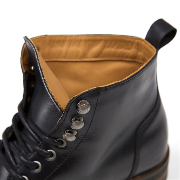 Helstons Messenger Leather boots in black