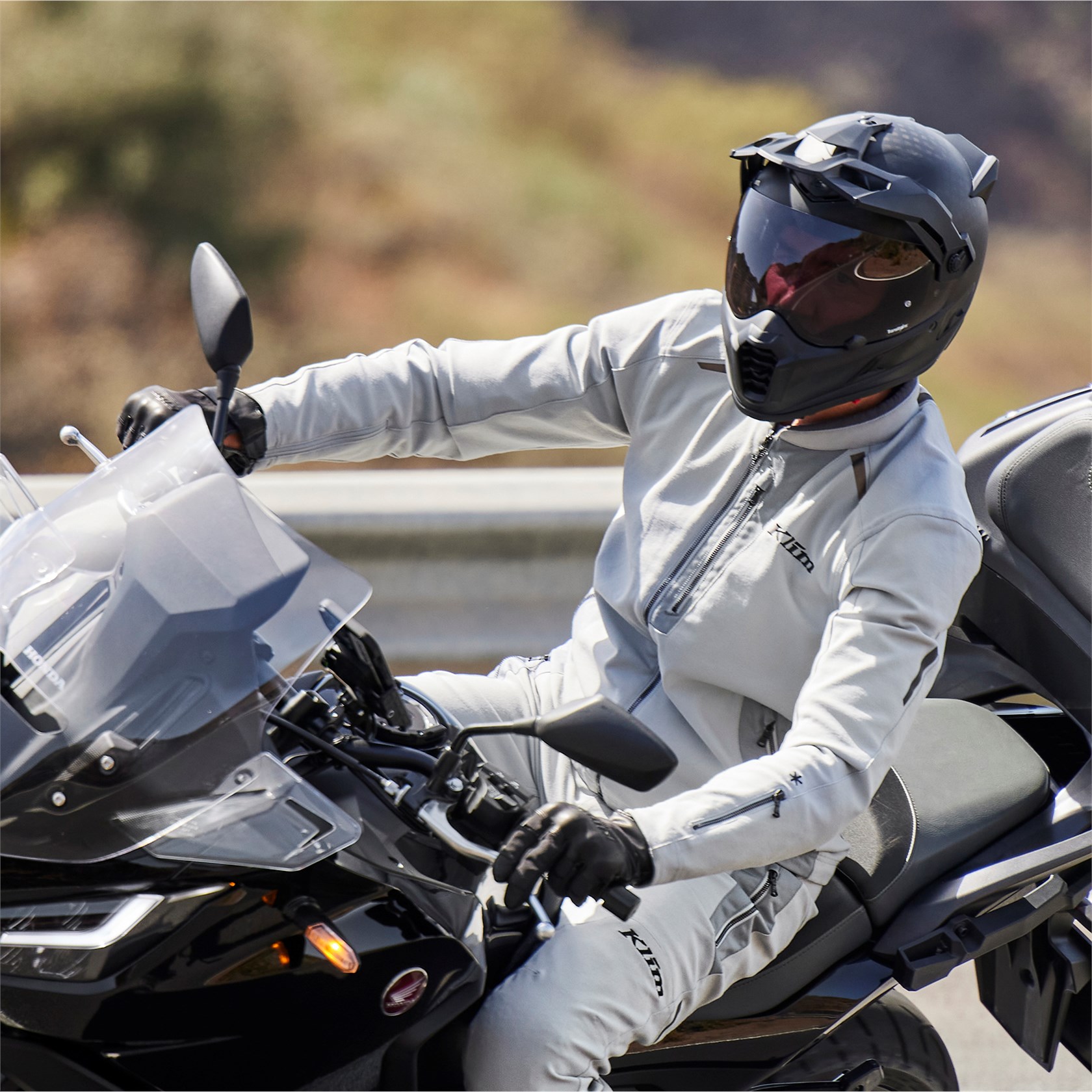 Klim Marrakesh jacket in cool grey