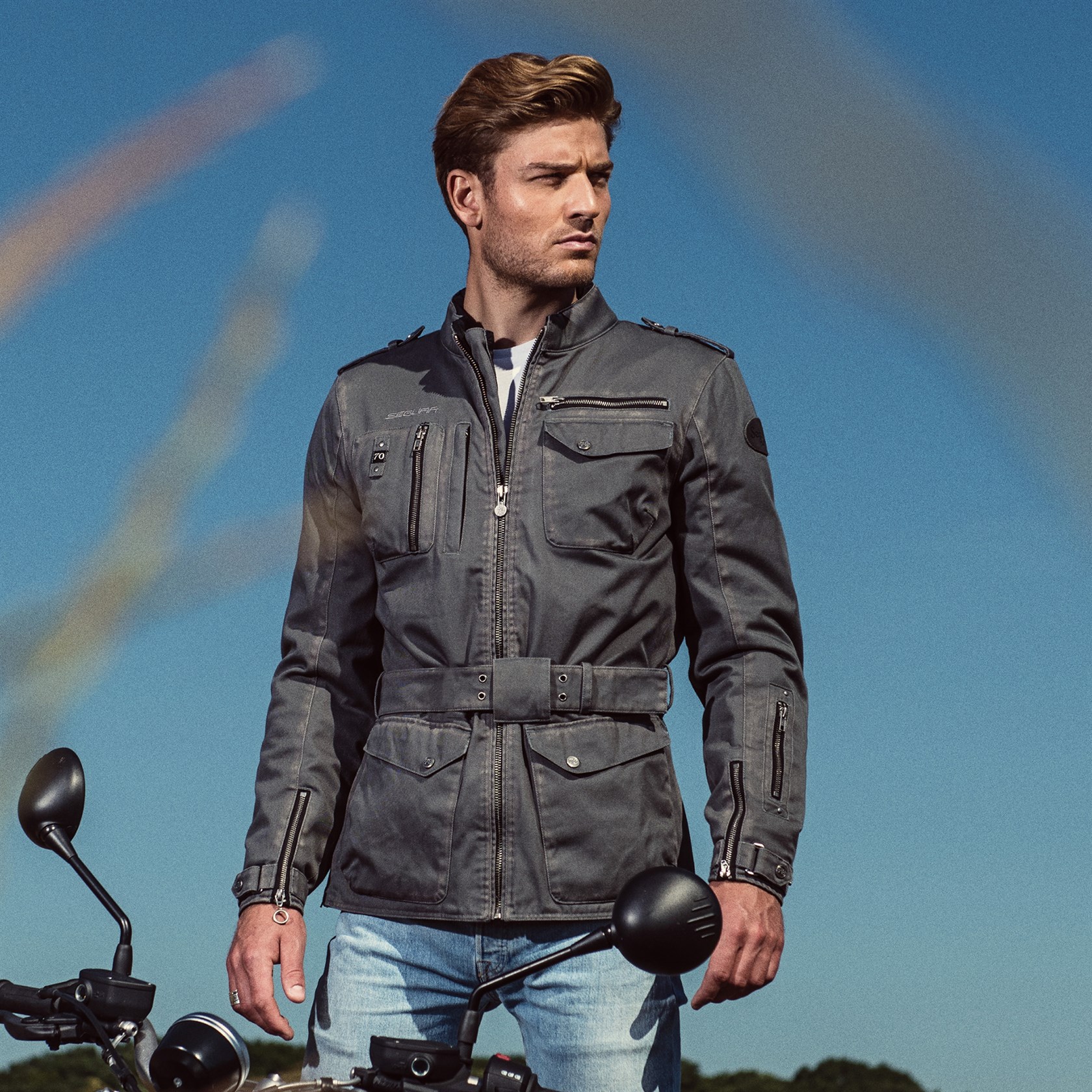 Segura Woodstock jacket in grey