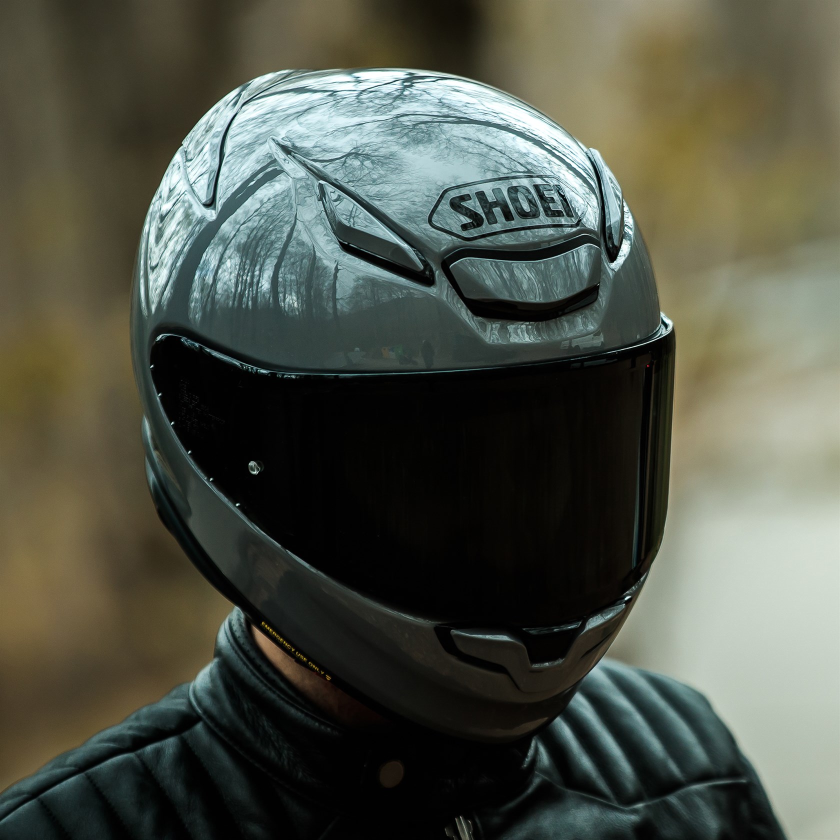 Shoei shop nxr grey
