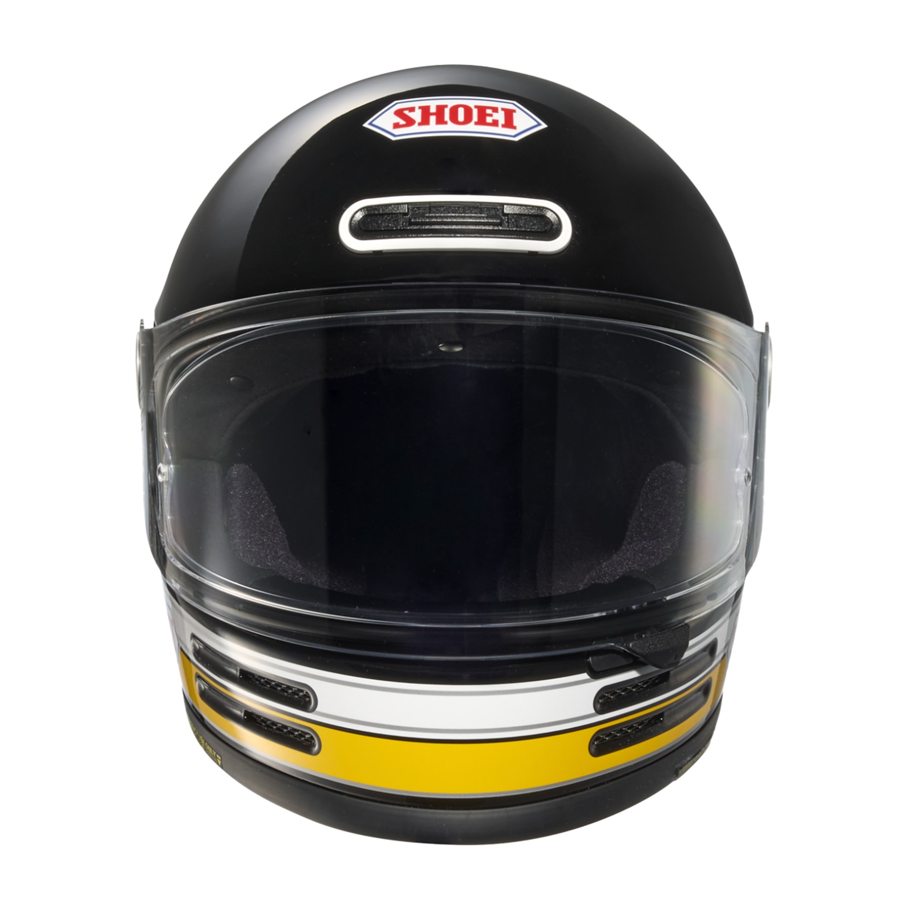 Shoei Glamster 06 Abiding TC-3 helmet in black / yellow