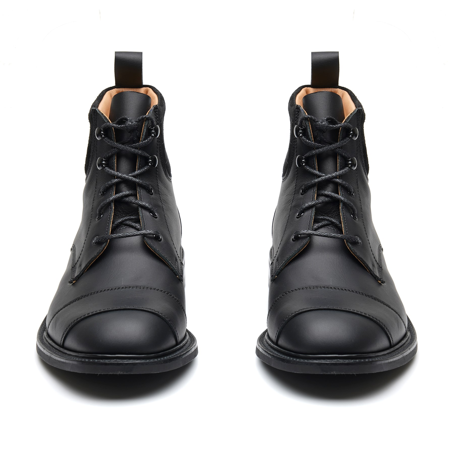 Tricker's Roadster boots in black