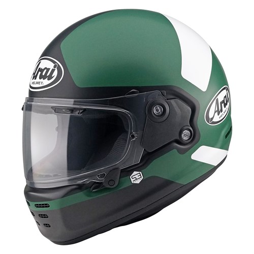Arai Concept-XE helmet in Backer green