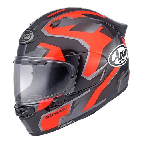 Arai Quantic Robotic helmet in red