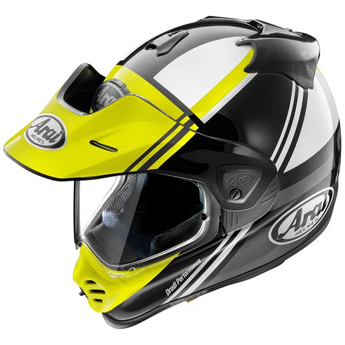 Arai Tour-X5 helmet in Cosmic yellow