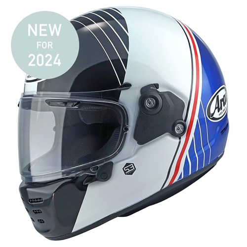 Arai Concept-XE helmet in Temu blue