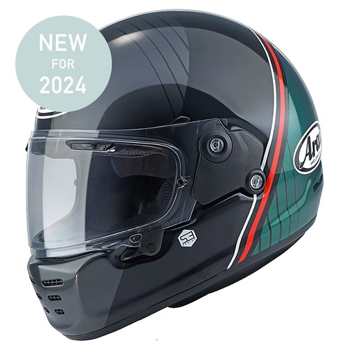 Arai Concept-XE helmet in Temu green