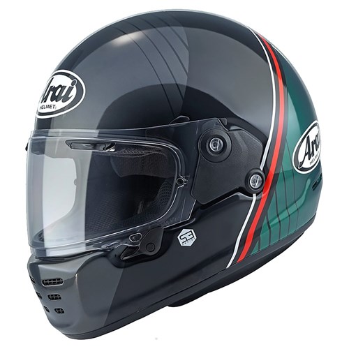 Arai Concept-XE helmet in Temu green