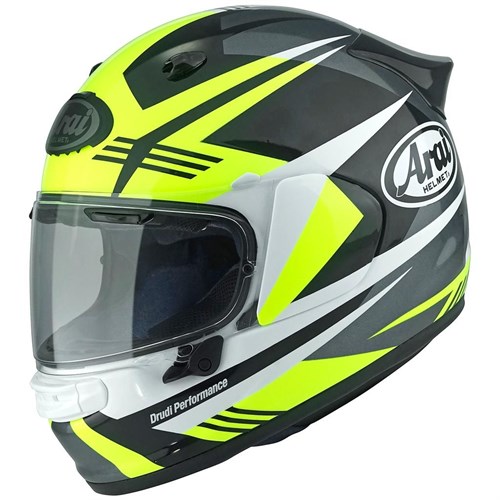 Arai Quantic Mark helmet in yellow