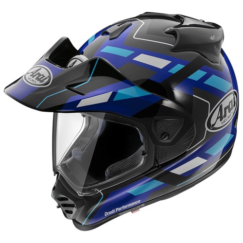 Arai Tour-X5 helmet in Match blue