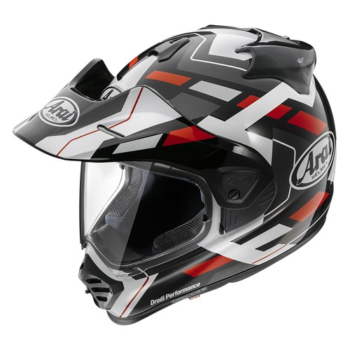 Arai Tour-X5 helmet in Match red