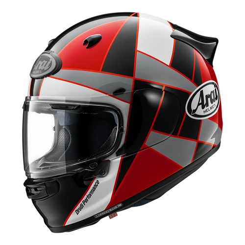 Arai Quantic Peak helmet in red