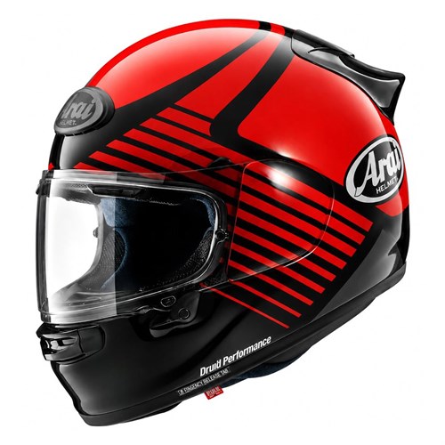 Arai Quantic Flight helmet in red