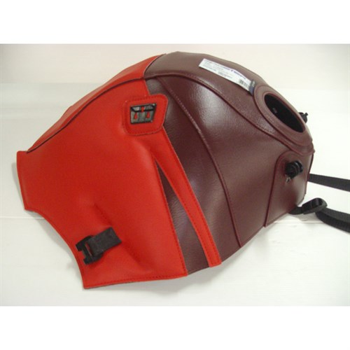 Bagster tank cover TRANSALP XLV 600 - dark claret / poppy red