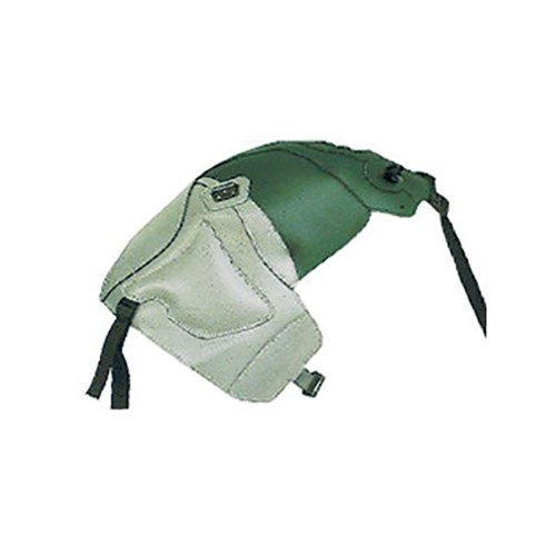 Bagster tank cover KLE 500 - green / steel grey