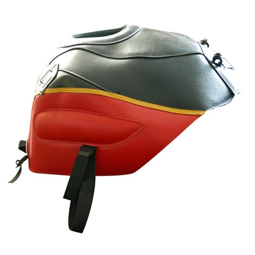 Bagster tank cover CBR 600F - black / red / gold