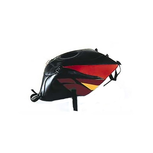 Bagster tank cover CBR 600F - black / red / yellow / claret