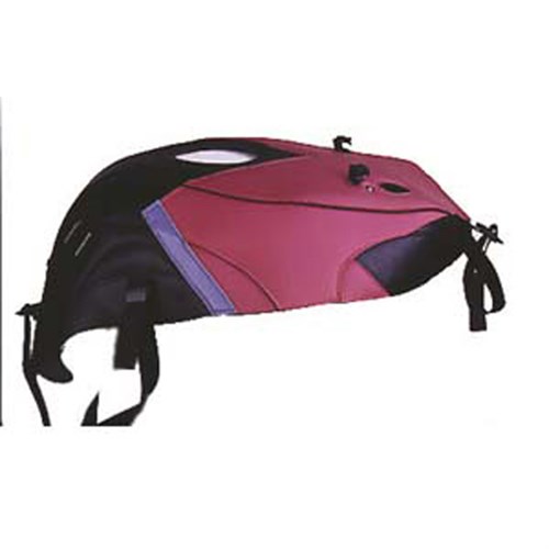 Bagster tank cover GSX 750R / GSX 1100R - black / fuschia / sky blue