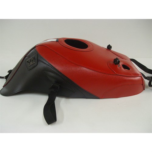 Bagster tank cover GSX 750R / GSX 1100R - red / black