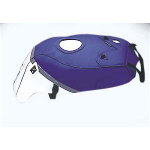 Bagster tank cover GSX 750R / GSX 1100R - blue / white / steel grey