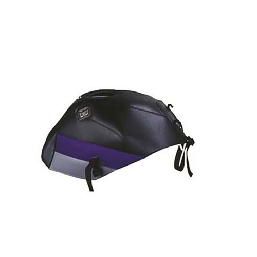 Bagster tank cover FZR 600 - black / steel grey / purple