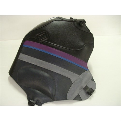 Bagster tank cover XTZ 750 SUPER TENERE - black / anthracite / steel grey