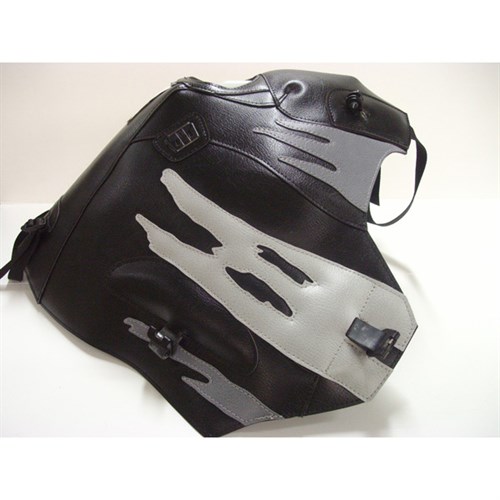 Bagster tank cover XRV 750 AFRICA TWIN - black / steel grey / light grey