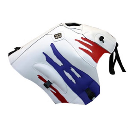 Bagster tank cover XRV 750 AFRICA TWIN - white / red / lilac