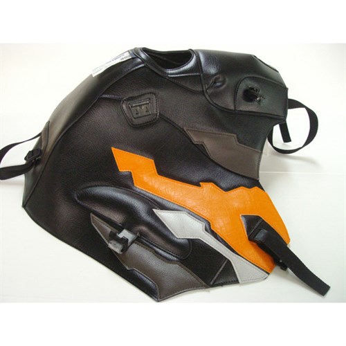 Bagster tank cover XRV 750 AFRICA TWIN - black / lead / apricot / grey