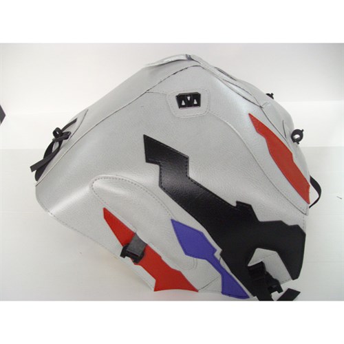 Bagster tank cover XRV 750 AFRICA TWIN - grey / red / black / lilac