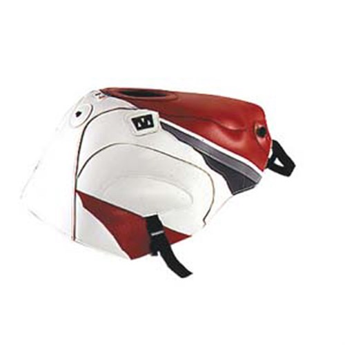 Bagster tank cover YZF 750 R / YZF 750 SP / FZR 600 - red / white / steel grey / anthracite