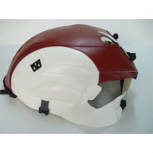 Bagster tank cover THUNDERBIRD 900 - dark red / white