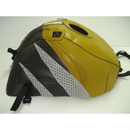 Bagster tank cover GSX 600R / GSX 750R - mustard / sky grey / light grey