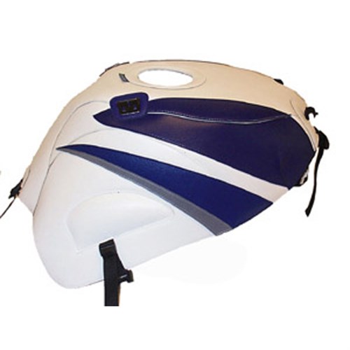 Bagster tank cover GSX 600R / GSX 750R - white / baltic blue / blue