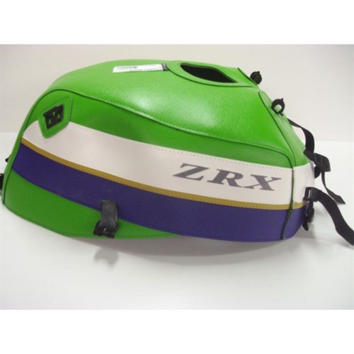 Bagster tank cover ZRX 1100 / ZRX 1200N / ZRX 1200R / ZRX 1200S - green / white / dark purple