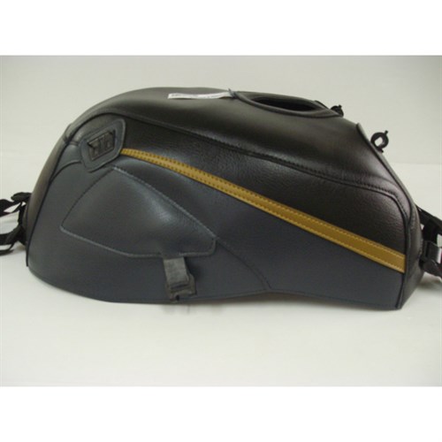 Bagster tank cover ZRX 1100 / ZRX 1200N / ZRX 1200R / ZRX 1200S - black / anthracite / gold stripe