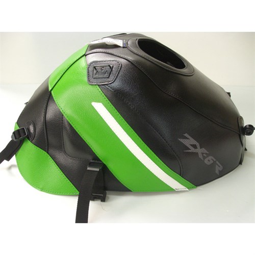 Bagster tank cover ZX 6R - black / green / white