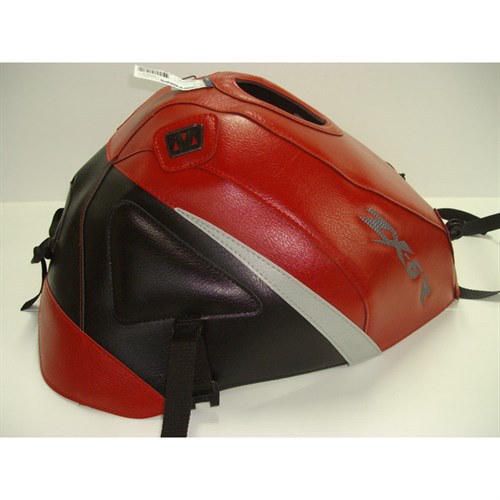 Bagster tank cover ZX 6R - red / black / light grey triangle